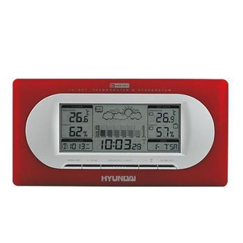 Meteorologická stanice HYUNDAI WSC 1928, červená (red)