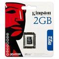 Obrázek k produktu: KINGSTON micro Secure Digital 2GB