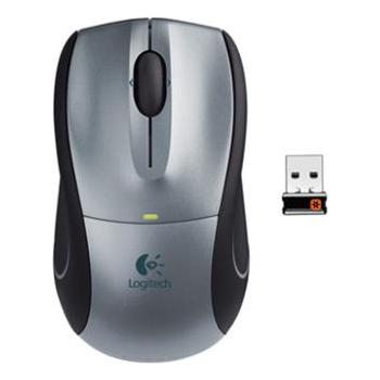LOGITECH Wireless Mouse M505, 910-001320, stříbrná (silver), myš, laserová, 3 tlačítka + kolečko, bezdrátová, USB