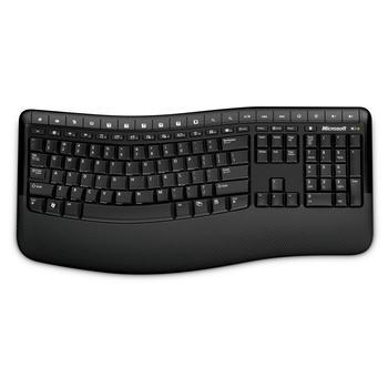 MICROSOFT Wireless Comfort Desktop 5000 BTrack CZ, CSD-00019, sada bezdrátové klávesnice a myši, bezdrátová, USB, CZ