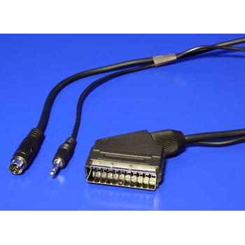  OEM Scart - SVHS / jack3,5M kabel 5m