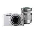 Obrázek k produktu: OLYMPUS PEN E-PL3 + 14-42mm + 40-150mm, bílá (white)