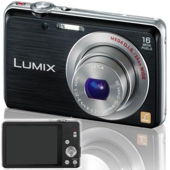 PANASONIC DMC-FS45EP-K, 5 025 232 660 070, černý (black), digitální fotoaparát, 16,1MPx, optický zoom 5x, dig. zoom 4x, optický stabilizátor, 70MB int. paměti, pro SD/SDHC/SDXC, LiON