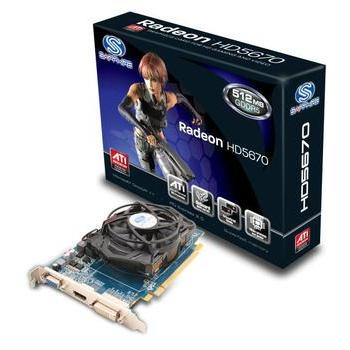 Grafická karta SAPPHIRE Radeon HD 5670