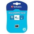 Obrázek k produktu: VERBATIM microSDHC 4GB