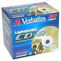 Obrázek k produktu: VERBATIM CD-R 52x DataLifePlus Super Azo, LightScribe, 10ks jewel krabička