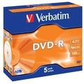 Obrázek k produktu: VERBATIM DVD-R 16x DatalifePlus, 5ks jewel krabička