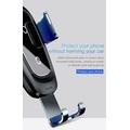 Baseus Metal Wireless Charger Gravity Car Mount Silver