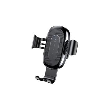 Držák BASEUS Wireless Charger Gravity Phone holder, černý (black)