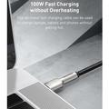 Baseus Cafule Series nabíjecí / datový kabel USB-C samec na USB-C samec s kovovými koncovkami 100W 2
