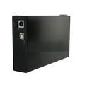 Box pro pevný disk 4WORLD Hliníkové pouzdro, černý (black)