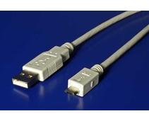 Obrázek k produktu: OEM  microUSB kabel 0,8m, bílý (white)