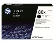 Obrázek k produktu: HP  CF280XD (č.80X) Dual Pack, černá (black), 2x6.900 starn