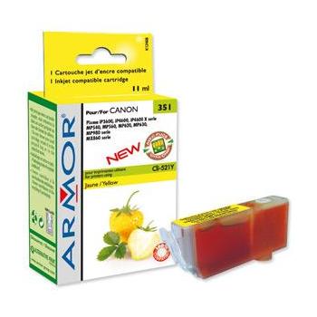ARMOR kompatibilní cartridge s Canon iP4600 (CLI521-Y) žlutá (yellow)