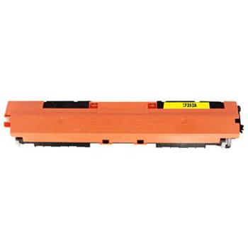 Toner KAK  kompatibilní s HP CF352A (č.130), žlutá (yellow), 1.000 stran