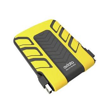Přenosný pevný disk A-DATA SH93 320GB Water/Shockproof, žlutý (yellow)