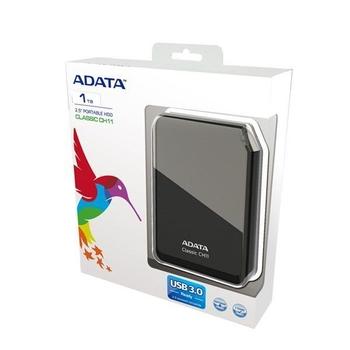 Přenosný pevný disk A-DATA CH11 1TB, černý (black)