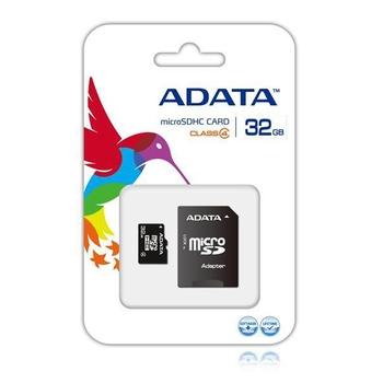 Paměťová karta A-DATA microSDHC 32GB AUSDH32GCL4-RA1