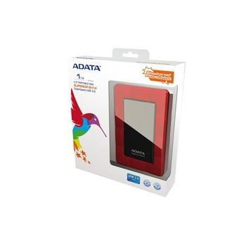 Přenosný pevný disk A-DATA Superior SH14 1TB, červená (red)