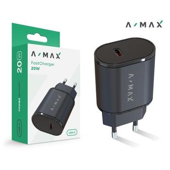 Nabíječka do sítě A-MAX Power Delivery 20W USB-C, černá (black)