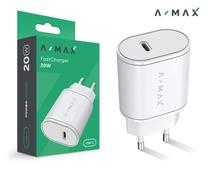 Obrázek k produktu: A-MAX Power Delivery 20W USB-C, bílý (white)