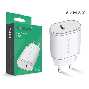 Nabíječka do sítě A-MAX Power Delivery 20W USB-C, bílý (white)
