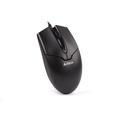 A4tech OP-550NU, myš, 2click, 1 kolečko, 3 tlačítka, USB, černá