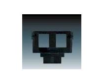 Obrázek k produktu: ABB  Maska nosná s 2 otvory, černá