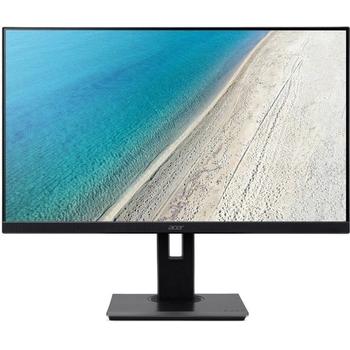 27'' LCD Acer B277U - IPS,WQHD,4ms,75Hz,350cd/m2, 100M:1,16:9,HDMI,DP,VGA,USB,repro.,pivot,výška.