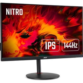 24'' Acer Nitro XV240YP - IPS, FullHD@144Hz, 1ms, 250cd/m2, 16:9, HDMI, DP, USB, FreeSync, pivot, HD