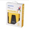 ADATA Externí HDD 2TB 2,5" USB 3.1 AHD680, žlutý (gumový, nárazu odolný)