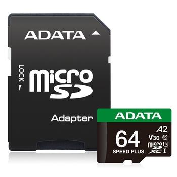 Paměťová karta ADATA Speed Plus MicroSDXC 64GB