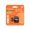 Adata Speed Plus/Micro SD/512GB/UHS-I U3 / Class 10/+ Adaptér