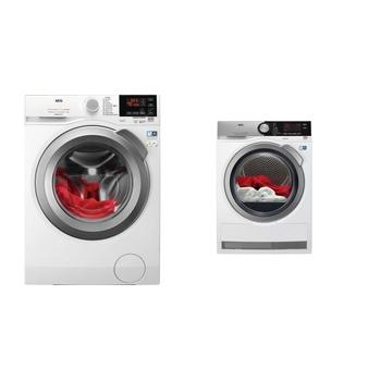 Set pračky a sušičky AEG L6FEG48SCA + AbsoluteCare T8DEC68SC