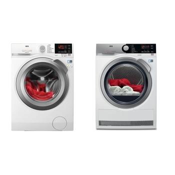 Set pračky a sušičky AEG L6FEG48SCA + AbsoluteCare T8DEE68SC