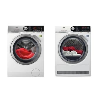 Set pračky a sušičky AEG L8FBC69ASCA + AbsoluteCare T8DBC49SC