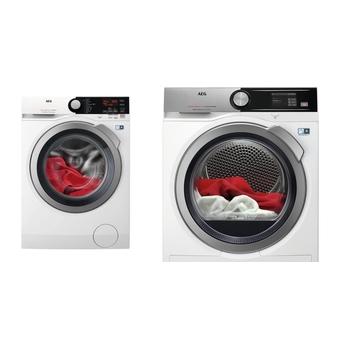 Set pračky a sušičky AEG L7FBE49S + T8DEA68S