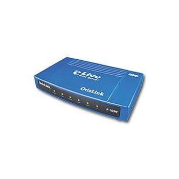 OvisLink eLive P103N  1x LPT/2x USB2.0 Print server 10/100, kapesní