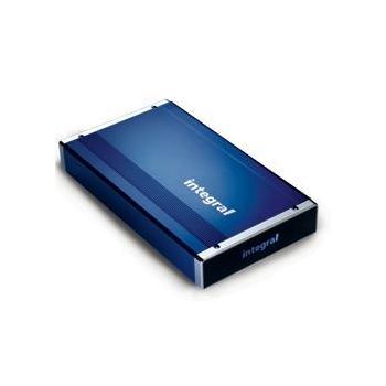Box pro pevný disk AKASA Integral AK-ENP2USB-BL, modrý (blue), externí