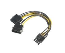 Obrázek k produktu: AKASA redukce 4pin Molex na 8pin PCIe