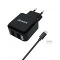  ALIGATOR nabíječka microUSB Turbo charge, černá