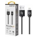 ALIGATOR Datový kabel 2A, Lightning černý