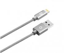 Obrázek k produktu: ALIGATOR PREMIUM Lightning kabel 1m, šedý (gray)