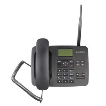 ALIGATOR T100 Stolní telefon na simkartu Black