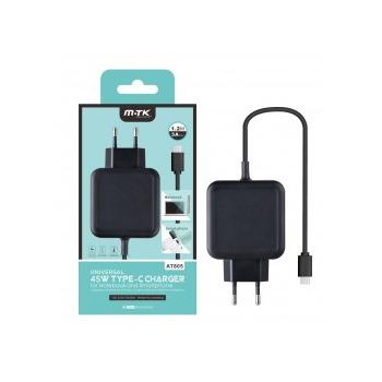 Nabíječka USB-C pro NTB a Mobily 3A ALIGATOR AT805, černá (black)