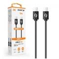 Obrázek k produktu: ALIGATOR POWER 3A, USB-C/USB-C, černá