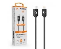 Obrázek k produktu: ALIGATOR POWER 3A, USB-C/lightning, černá