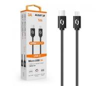 Obrázek k produktu: ALIGATOR POWER 3A, USB-C/microUSB, černá