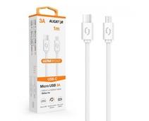 Obrázek k produktu: ALIGATOR POWER 3A, USB-C/microUSB, bílý