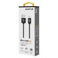Obrázek k produktu: ALIGATOR 2A microUSB, černý (black)